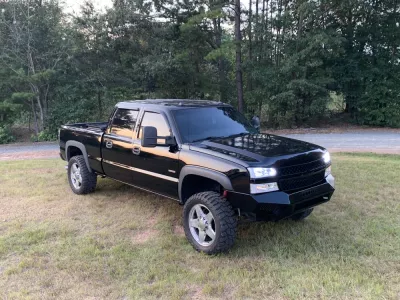 CHEVY 2500-3500HD 2003-2007 with PRECISION FRONT Weld It Yourself STANDARD installed