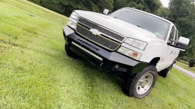 CHEVY 2500-3500HD 2003-2007 with PRECISION FRONT Weld It Yourself STANDARD installed