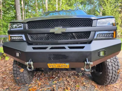 CHEVY 2500-3500HD 2003-2007 with CLASSIC FRONT Weld It Yourself STANDARD installed