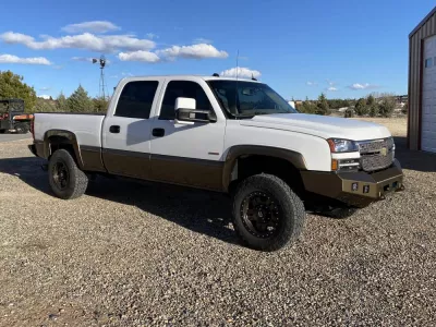 CHEVY 2500-3500HD 2003-2007 with CLASSIC FRONT Weld It Yourself STANDARD installed