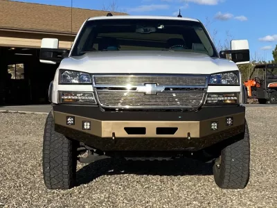 CHEVY 2500-3500HD 2003-2007 with CLASSIC FRONT Weld It Yourself STANDARD installed