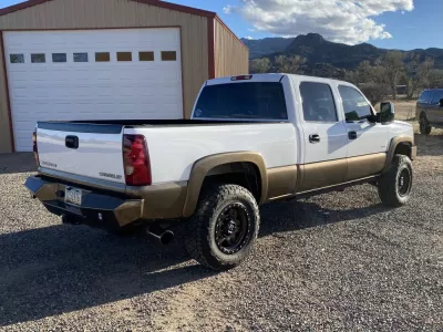 CHEVY 2500-3500HD 2003-2007 with PRECISION REAR Weld It Yourself STANDARD installed