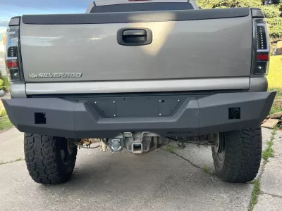 CHEVY 2500-3500HD 2003-2007 with CLASSIC REAR PREFABRICATED STANDARD installed