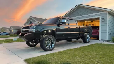 CHEVY 2500-3500HD 2003-2007 with CLASSIC FRONT Weld It Yourself STANDARD installed