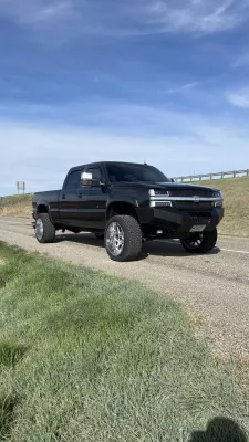 CHEVY 2500-3500HD 2003-2007 with CLASSIC FRONT Weld It Yourself STANDARD installed