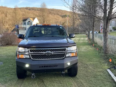 CHEVY 2500-3500HD 2003-2007 with CLASSIC FRONT Weld It Yourself STANDARD installed