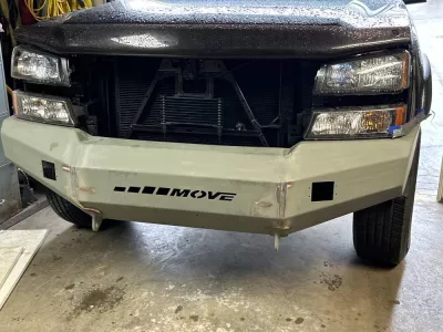 CHEVY 2500-3500HD 2003-2007 with CLASSIC FRONT Weld It Yourself STANDARD installed