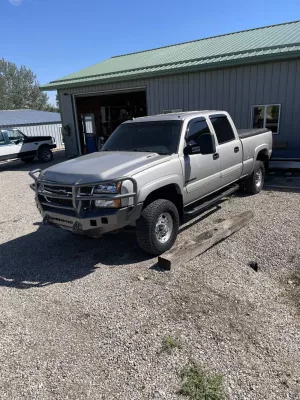 CHEVY 2500-3500HD 2003-2007 with CLASSIC FRONT Weld It Yourself STANDARD installed