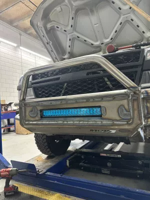 CHEVY 2500-3500HD 2003-2007 with EMBARK FRONT Weld It Yourself STANDARD installed