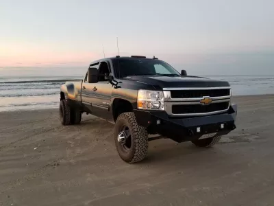 CHEVY 2500-3500HD 2007.5-2010 with CLASSIC FRONT Weld It Yourself STANDARD installed
