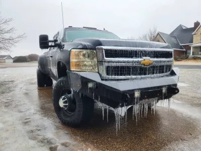 CHEVY 2500-3500HD 2007.5-2010 with CLASSIC FRONT Weld It Yourself STANDARD installed