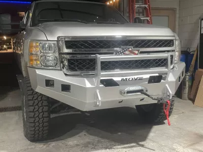 CHEVY 2500-3500HD 2011-2014 with CLASSIC FRONT Weld It Yourself Offroad installed