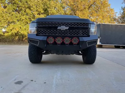 CHEVY 2500-3500HD 2011-2014 with PRECISION FRONT Weld It Yourself STANDARD installed