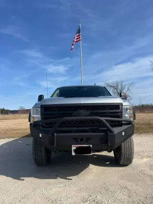 CHEVY 2500-3500HD 2011-2014 with CLASSIC FRONT Weld It Yourself STANDARD installed