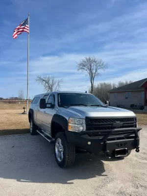 CHEVY 2500-3500HD 2011-2014 with CLASSIC FRONT Weld It Yourself STANDARD installed