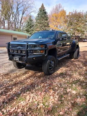 CHEVY 2500-3500HD 2015-2019 with CLASSIC FRONT Weld It Yourself Offroad installed