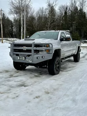 CHEVY 2500-3500HD 2015-2019 with CLASSIC FRONT W.I.Y.KIT OFFROAD installed
