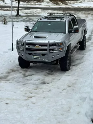 CHEVY 2500-3500HD 2015-2019 with CLASSIC FRONT Weld It Yourself Offroad installed