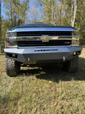 CHEVY 2500-3500HD 2015-2019 with PRECISION FRONT W.I.Y.KIT STANDARD installed