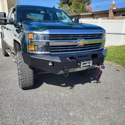 CHEVY 2500-3500HD 2015-2019 with CLASSIC FRONT W.I.Y.KIT OFFROAD installed