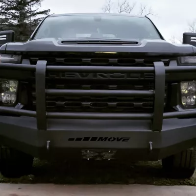 CHEVY 2500-3500HD 2020-2023 with CLASSIC FRONT Weld It Yourself STANDARD installed