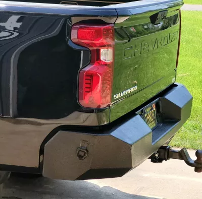 CHEVY 2500-3500HD 2020-2023 with CLASSIC REAR Weld It Yourself STANDARD installed