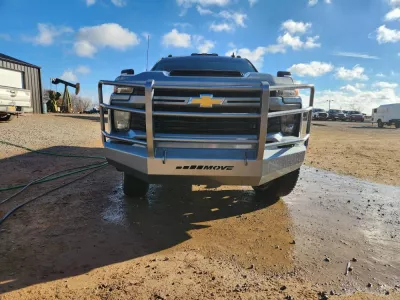 CHEVY 2500-3500HD 2020-2023 with CLASSIC FRONT Weld It Yourself STANDARD installed