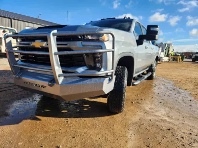 CHEVY 2500-3500HD 2020-2023 with CLASSIC FRONT Weld It Yourself STANDARD installed