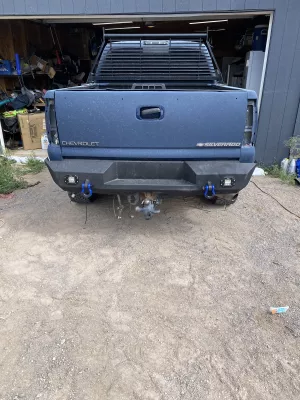 CHEVY 2500-3500HD 1999-2002 with CLASSIC REAR Weld It Yourself STANDARD installed