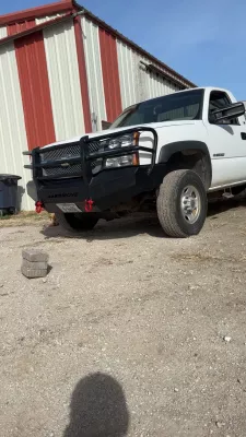 CHEVY 2500-3500HD 2003-2007 with CLASSIC FRONT Weld It Yourself STANDARD installed