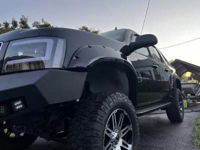 CHEVY AVALANCHE 1500 NO CLAD 2007-2013 with PRECISION FRONT Weld It Yourself STANDARD installed