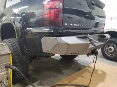 CHEVY AVALANCHE 1500 NO CLAD 2007-2013 with PRECISION REAR Weld It Yourself STANDARD installed