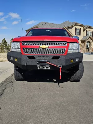 CHEVY AVALANCHE 1500 NO CLAD 2007-2013 with CLASSIC FRONT W.I.Y.KIT OFFROAD installed