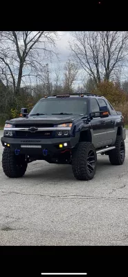 CHEVY AVALANCHE 1500 WITH CLAD 2000-2006 with PRECISION FRONT Weld It Yourself STANDARD installed