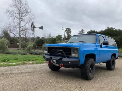 CHEVY FULL SIZE BLAZER 1981-1991 with CLASSIC FRONT W.I.Y.KIT OFFROAD installed