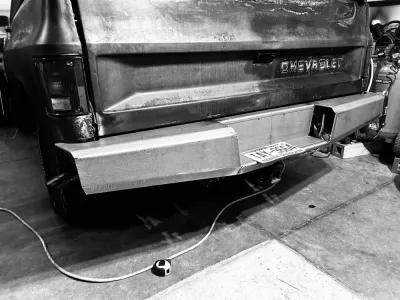 CHEVY FULL SIZE BLAZER 1973-1980 with HERITAGE REAR Weld It Yourself STANDARD installed