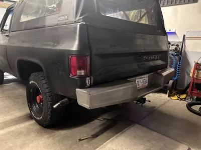 CHEVY FULL SIZE BLAZER 1973-1980 with HERITAGE REAR Weld It Yourself STANDARD installed