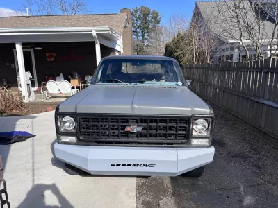 CHEVY FULL SIZE BLAZER 1973-1980 with CLASSIC FRONT Weld It Yourself STANDARD installed