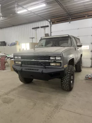 CHEVY FULL SIZE BLAZER 1981-1991 with PRECISION FRONT W.I.Y.KIT STANDARD installed