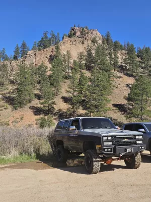 CHEVY FULL SIZE BLAZER 1981-1991 with EMBARK FRONT W.I.Y.KIT OFFROAD installed