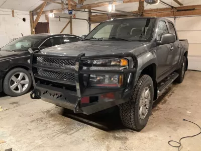 CHEVY COLORADO 2004-2012 with CLASSIC FRONT Weld It Yourself STANDARD installed
