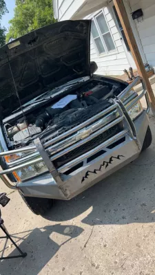 CHEVY COLORADO 2004-2012 with CLASSIC FRONT Weld It Yourself STANDARD installed