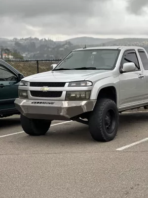 CHEVY COLORADO 2004-2012 with PRECISION FRONT Weld It Yourself STANDARD installed