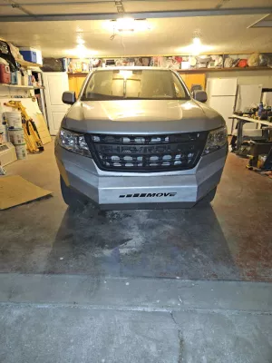 CHEVY COLORADO 2013-2020 with CLASSIC FRONT Weld It Yourself STANDARD installed
