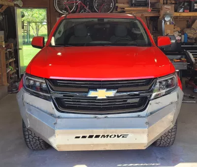CHEVY COLORADO 2013-2020 with CLASSIC FRONT Weld It Yourself STANDARD installed