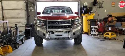 CHEVY COLORADO 2013-2020 with CLASSIC FRONT Weld It Yourself Offroad installed