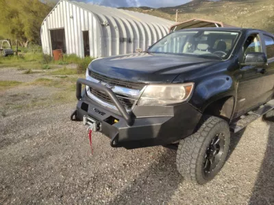 CHEVY COLORADO 2013-2020 with CLASSIC FRONT Weld It Yourself Offroad installed