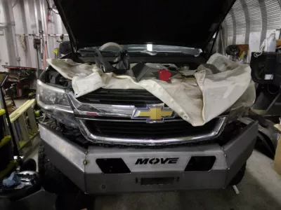 CHEVY COLORADO 2013-2020 with CLASSIC FRONT Weld It Yourself Offroad installed