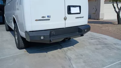 CHEVY EXPRESS VAN 2003-2026 with CLASSIC REAR W.I.Y.KIT STANDARD installed