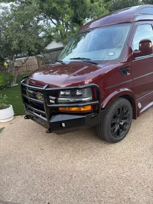 CHEVY EXPRESS VAN 2003-2026 with CLASSIC FRONT Weld It Yourself STANDARD installed